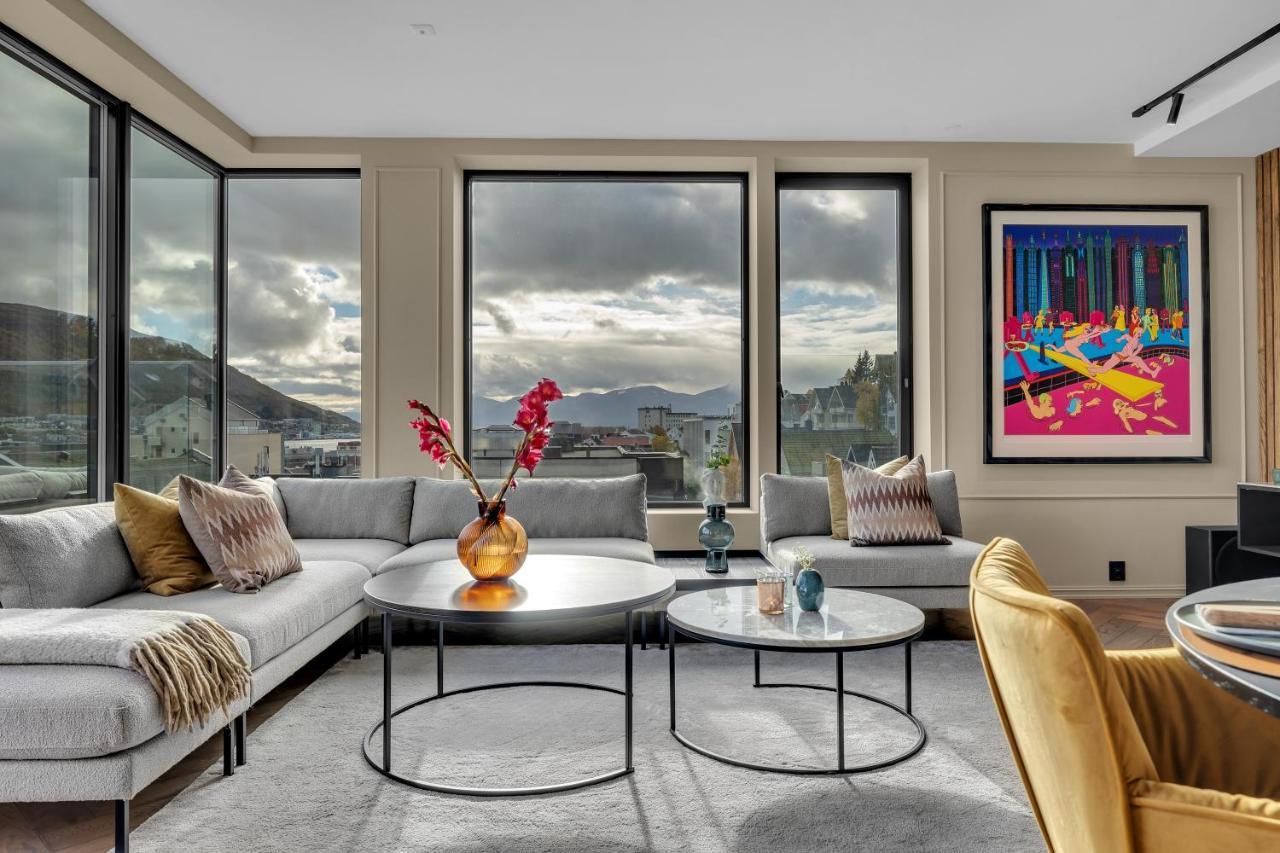 Ferienwohnung Penthouse In Downtown Tromso New Exterior foto