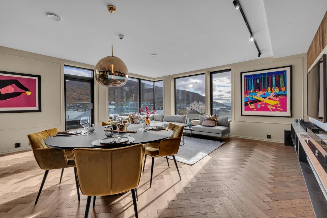 Ferienwohnung Penthouse In Downtown Tromso New Exterior foto