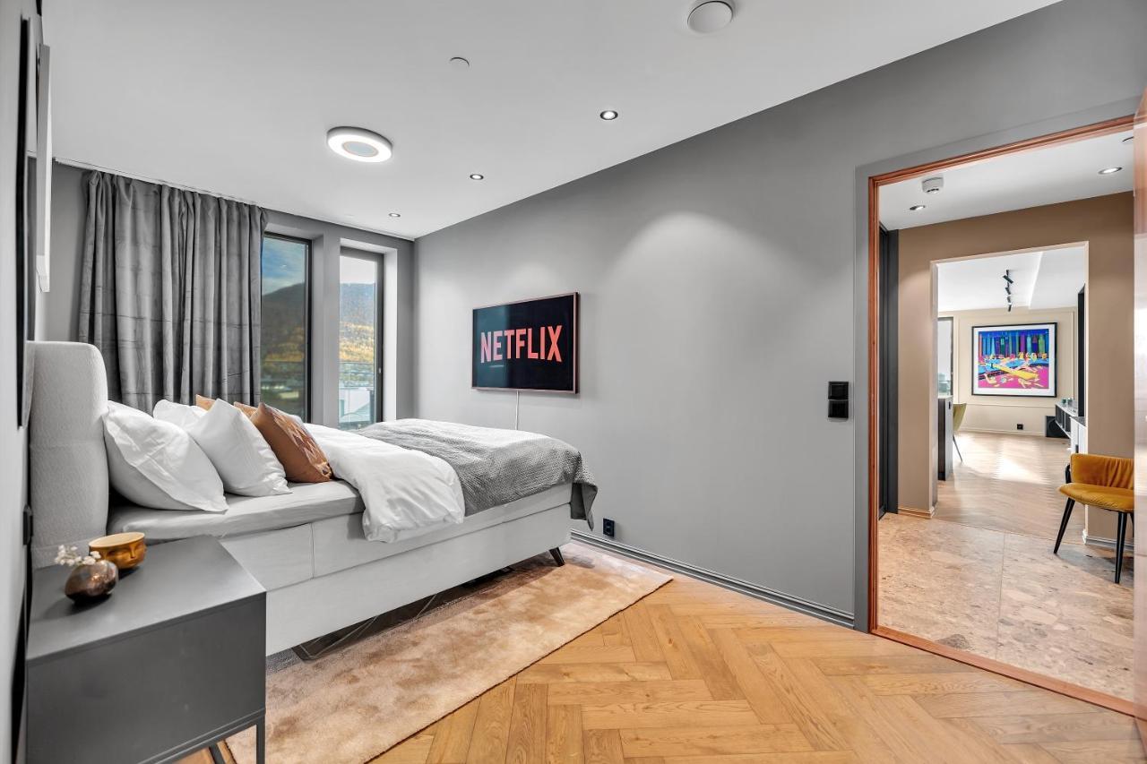 Ferienwohnung Penthouse In Downtown Tromso New Exterior foto
