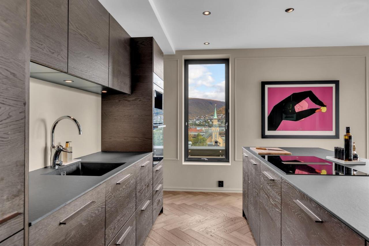 Ferienwohnung Penthouse In Downtown Tromso New Exterior foto